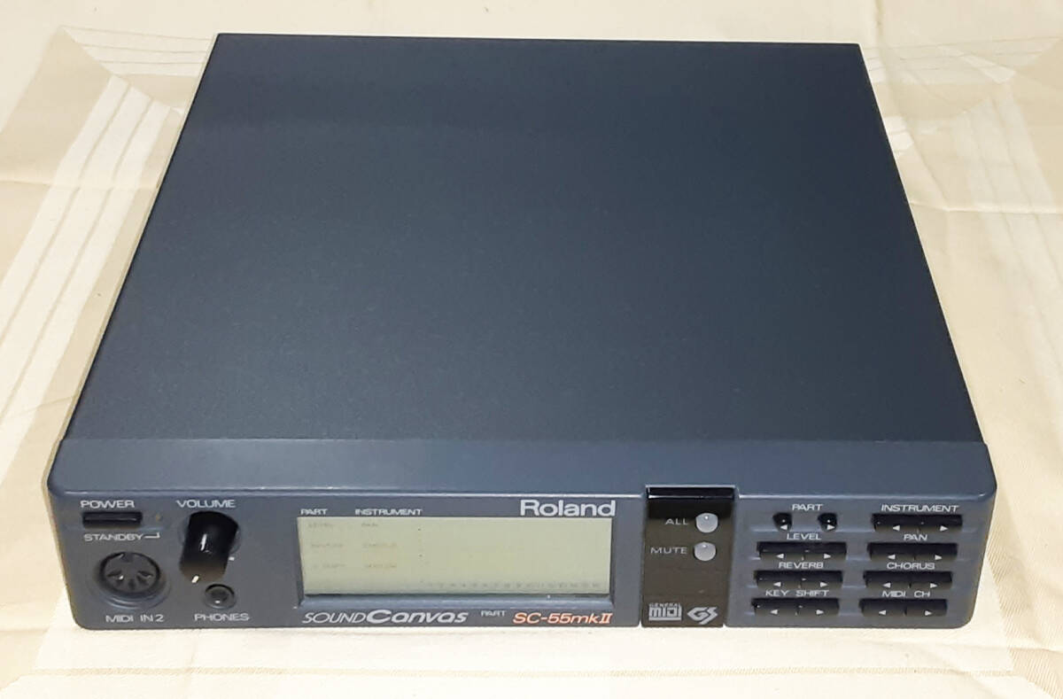 ★Roland SOUND CANVAS SC-55MK2 SC-55MKII (MT-32) General MIDI GS★OK!!★MADE in JAPAN★xx