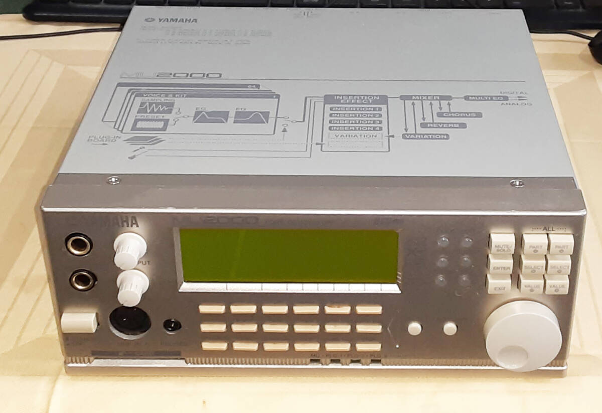 ★YAMAHA MU2000 EXTENDED EDITION Tone Generator★OK!!★MADE in JAPAN★.