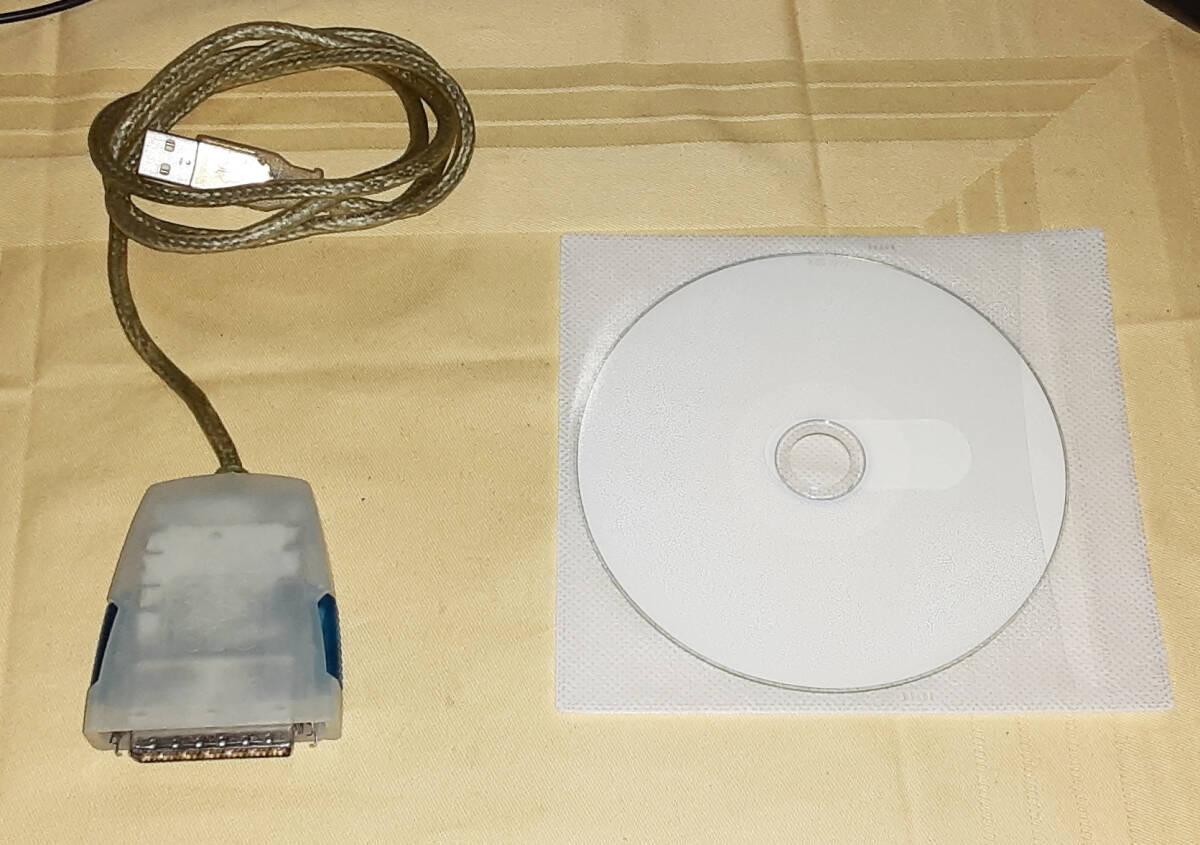 ★LOGITEC LUB-SC SCSI-2 USB 変換 ケーブル★MADE in JAPAN★