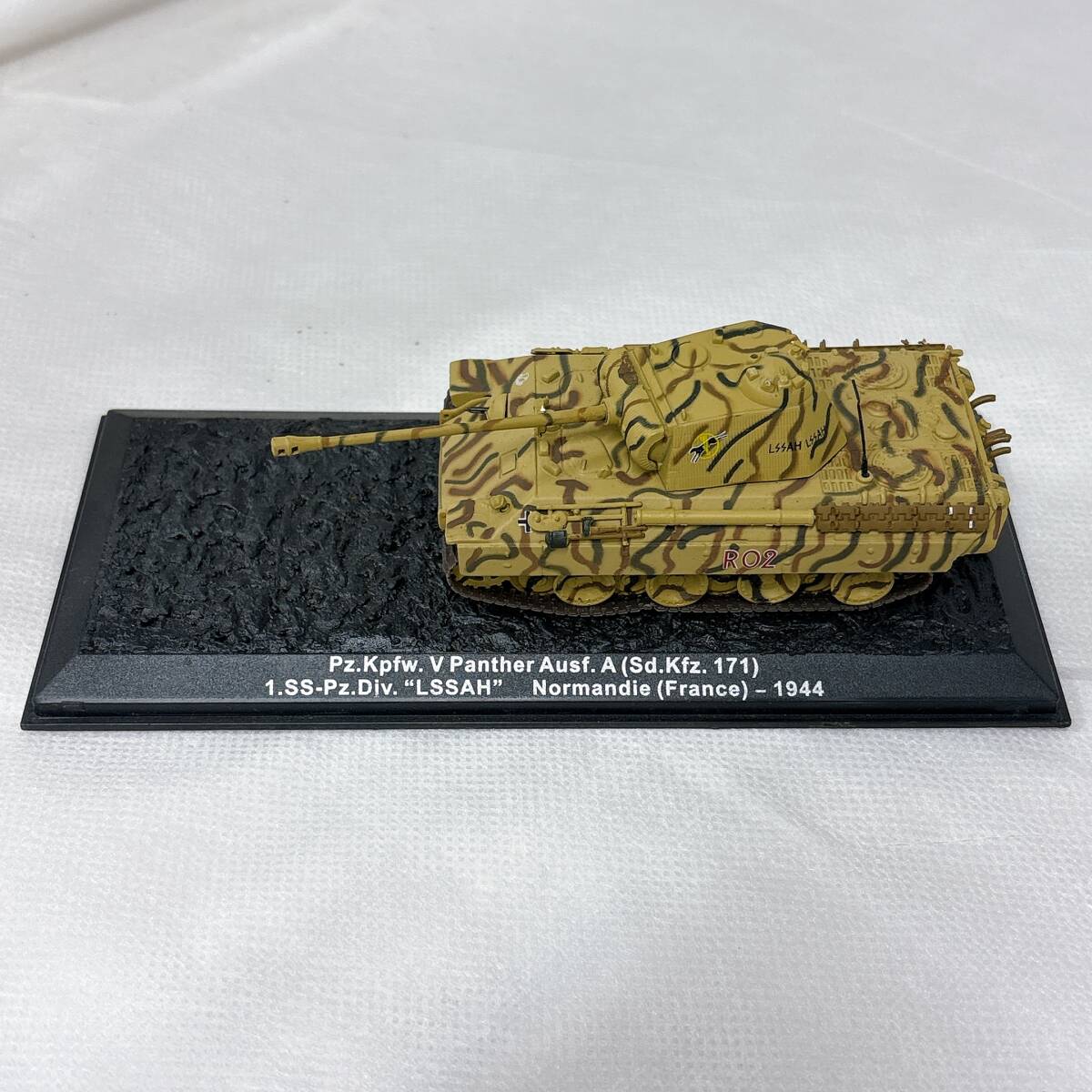 【03】V号戦車パンターA型 ドイツ軍 コンバット・タンク・コレクション 1/72 デアゴスティーニ 完成品モデル 保管品