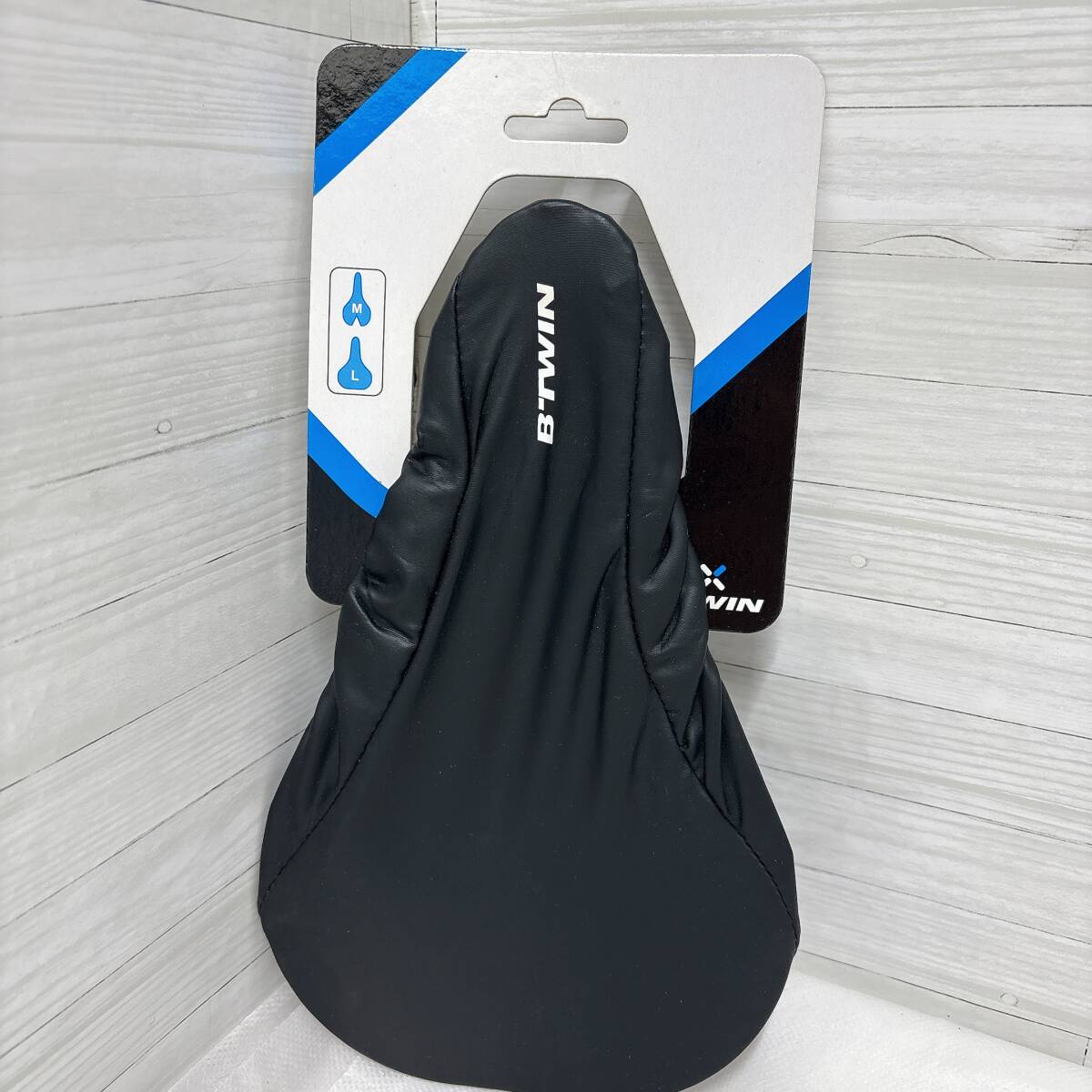 【03】BTWIN サドルカバー 自転車 アクセサリー 未使用 長期保管品 送料185円