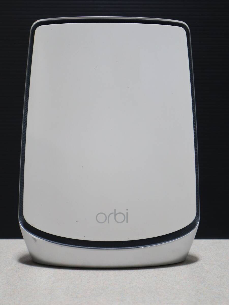 ACアダプター付き A0466 (3) P Netgear ネットギア Orbi WiFi6 メッシュWiFi AX6000 ルーター RBR850 トライバンド 動作確認済 中古品