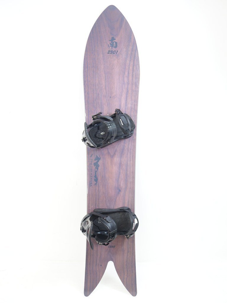 中古 ビン訳あり 2024-2025 THE DAY.HAKUBA 南2301 156cm DRAKE ザ・デイ ハクバ ドレイク スノーボードビンディング付き 41197-1