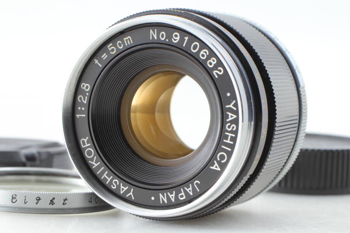 【1円出品 】ヤシカ Yashica Yashikor 5cm 50mm F 2.8 レンズ Leica LTM39 レンジファインダー ★動作確認済 ★ 934