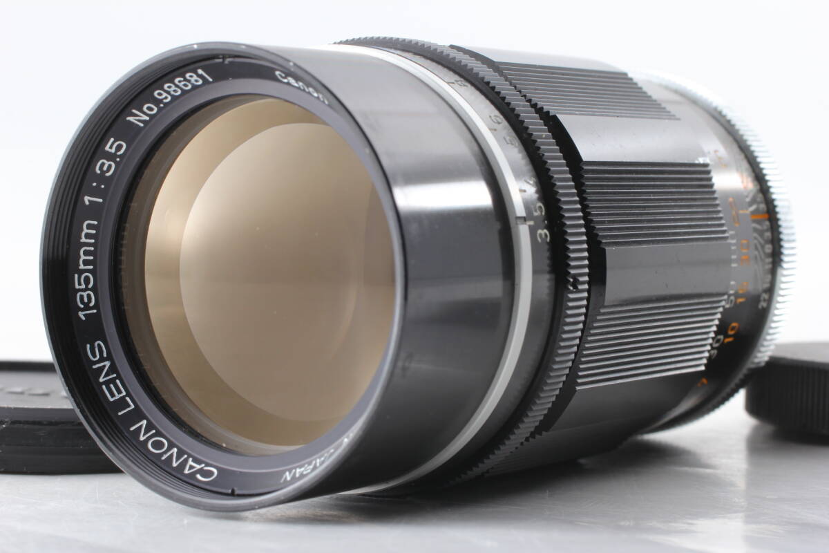 【1円出品 】キャノン Canon 135mm f3.5 レンズ LTM L39 Leica スクリュー マウント ★動作確認済 ★ 873