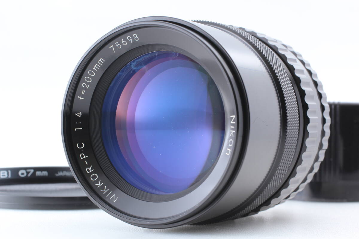 【1円出品 】ニコン Nikon Nikkor-P.C 200mm F4 マニュアル レンズ ブロニカ Bronica S2 ★動作確認済 ★ 834