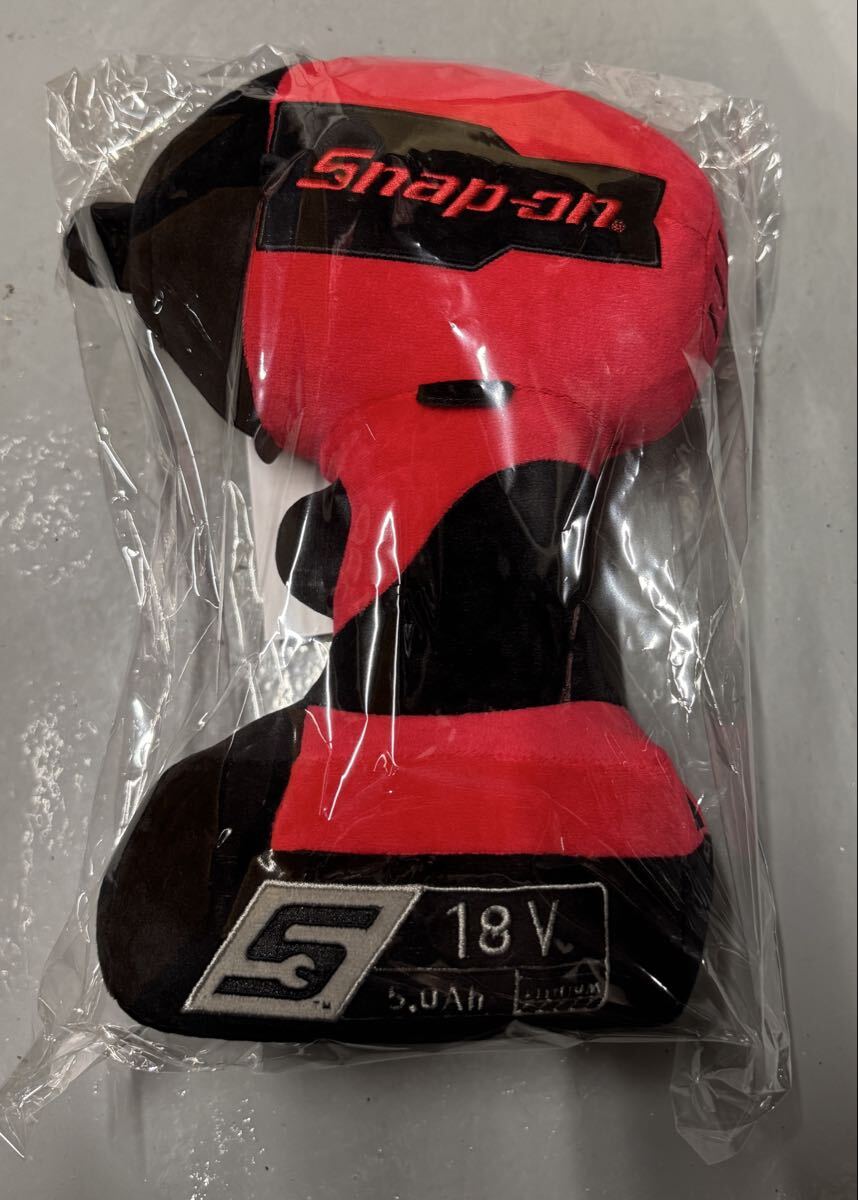 スナップオン　ぬいぐるみ　レッド　SNAP ON 電動インパクトレンチぬいぐるみ 赤