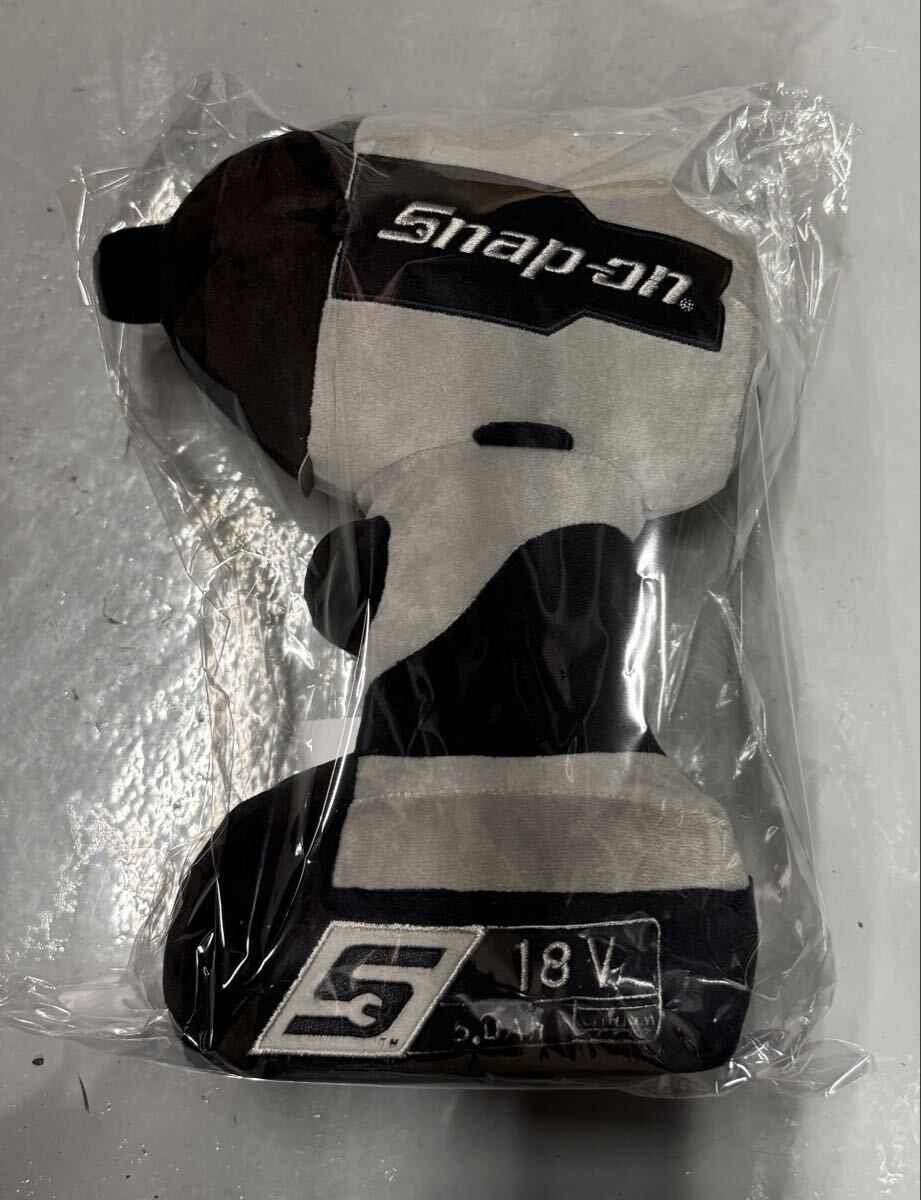 スナップオン ぬいぐるみ　グレー　SNAP ON 電動インパクトレンチぬいぐるみ　灰色