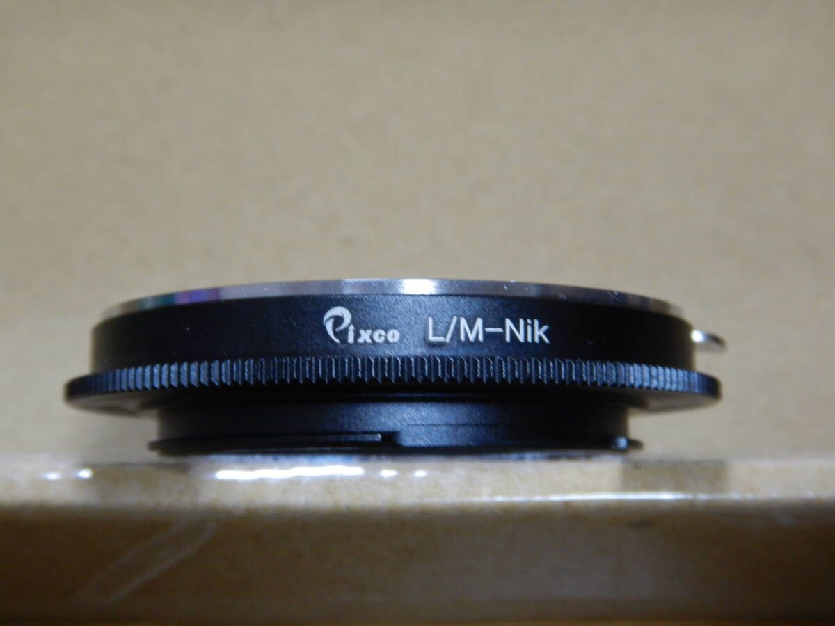 アダプター　L/M　→　ニコンF
