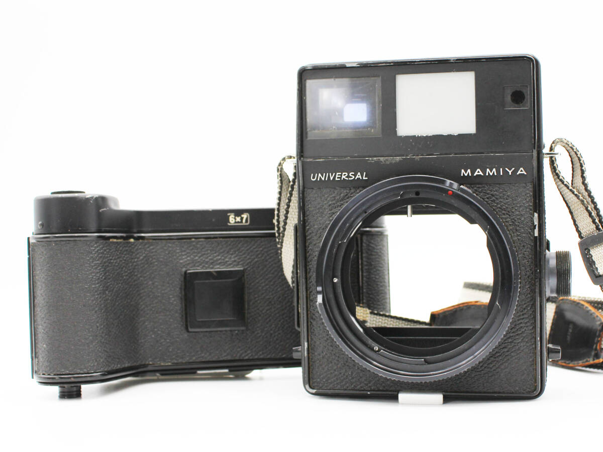 【動作確認済】Mamiya Universal マミヤ ユニバーサル プレス 6x7 Roll Film Holder ロールフィルム ホルダー フィルムバック 106-4A