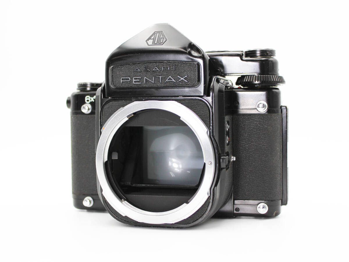 【動作品】PENTAX ペンタックス 6X7 6x7 TTL Mup ミラーアップ 後期 中判 フィルムカメラ ボディ バケペン 106-11