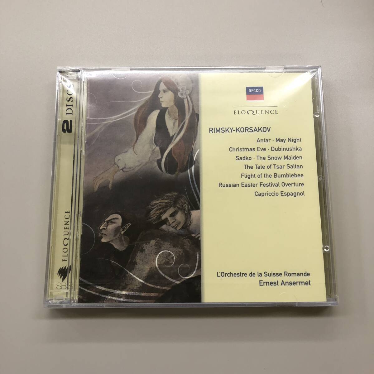 (CD) リムスキー＝コルサコフ - 管弦楽作品集 Rimsky-Korsakov【4800827】2枚組 アンセルメ Ansermet スイス・ロマンド管弦楽団 未開封