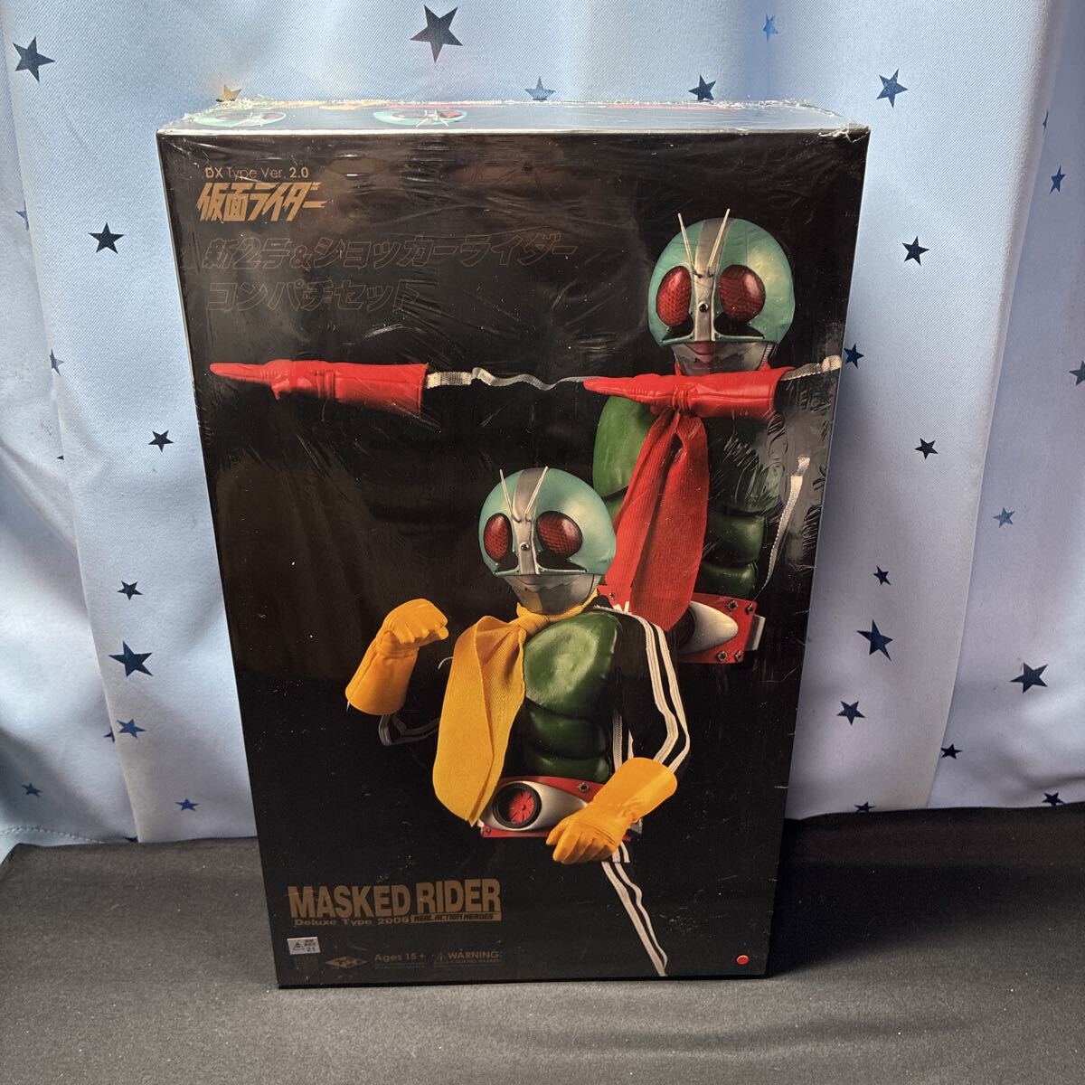 iiiii【未開封】メディコムトイ RAH 仮面ライダー新2号&ショッカーライダー コンバーチブルセット DXタイプ Ver.2.0