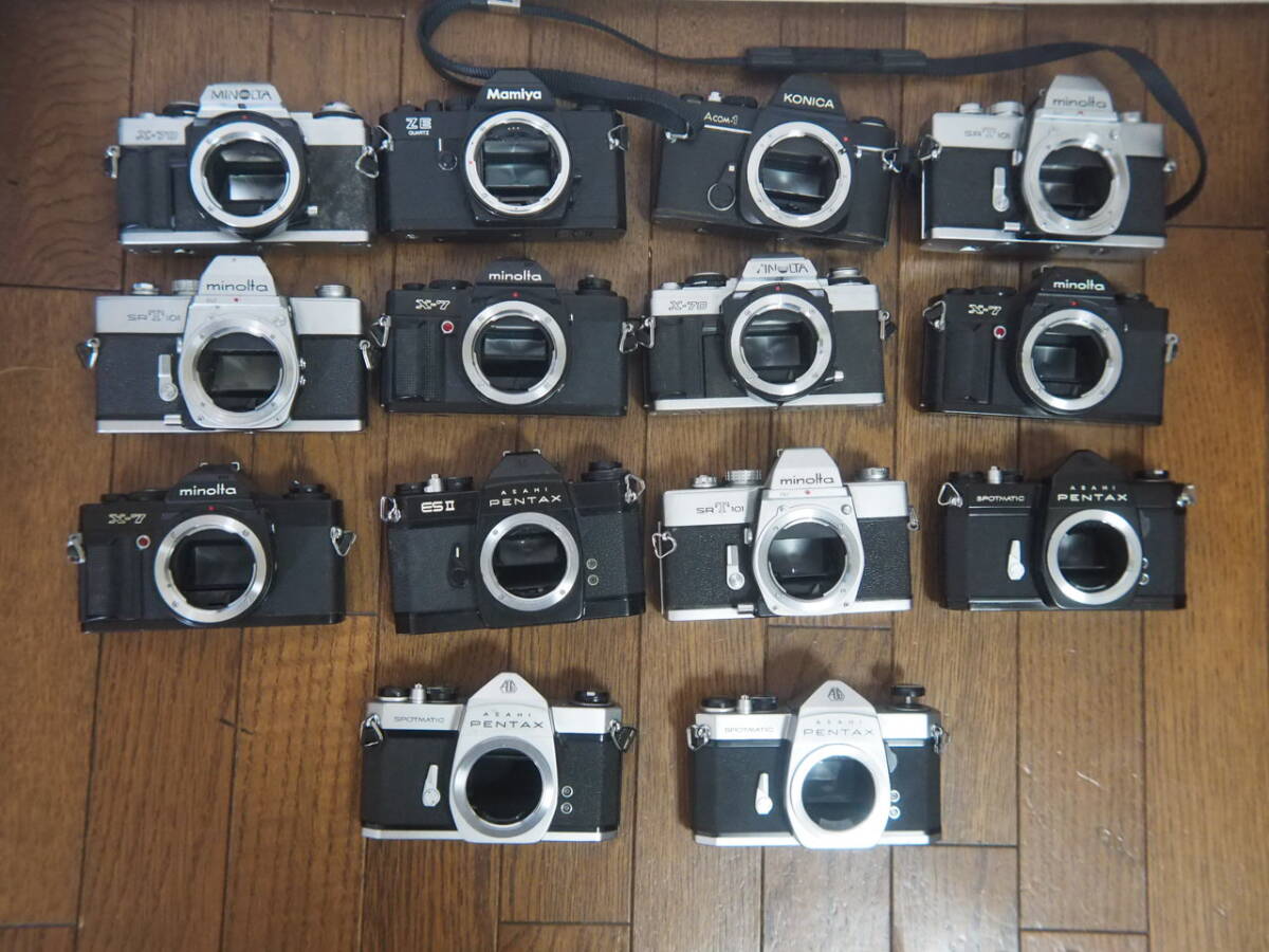 ジャンク　ＭＦフィルムカメラ　多数まとめて　その１