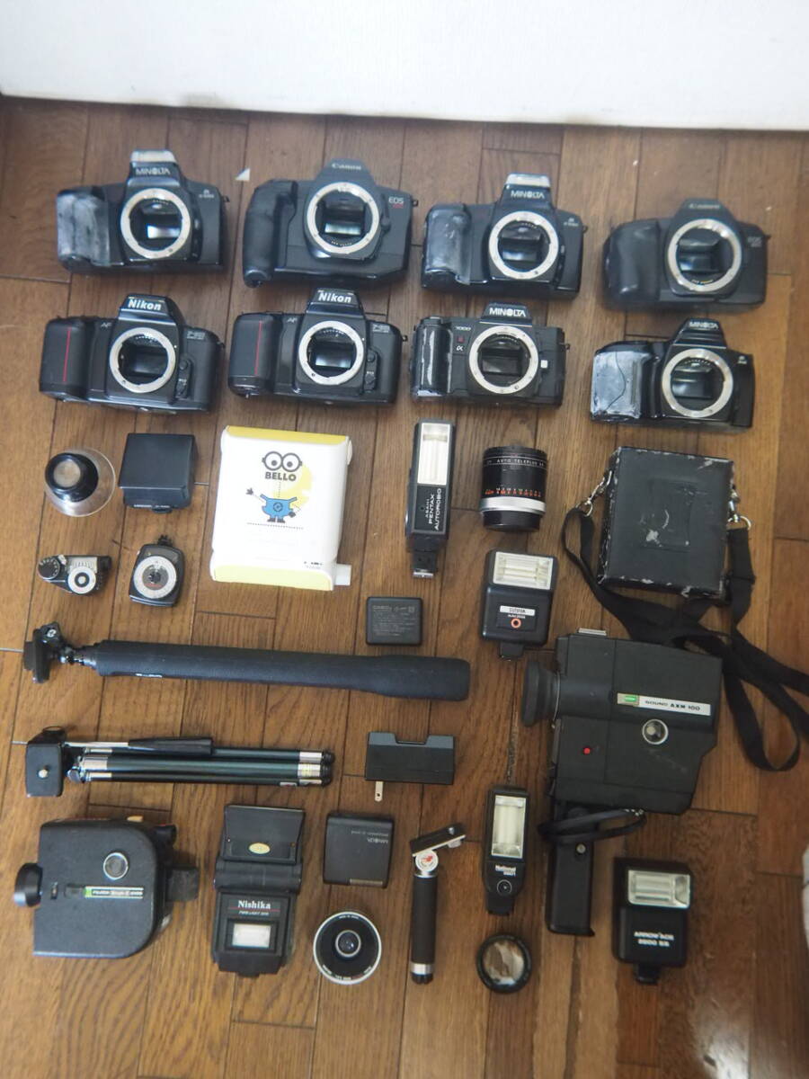 ジャンク　カメラ・レンズ・ストロボ　多数まとめて　その５