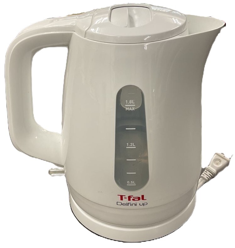 ティファール T-fal 電気ケトル ホワイト 1.8L KO1731JP 動作確認済
