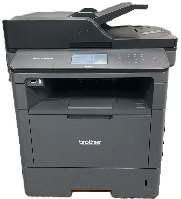 Brother ブラザー レーザープリンター複合機 モノクロ JUSTIO MFC-L5755DW 印刷枚数26688枚 通電確認済