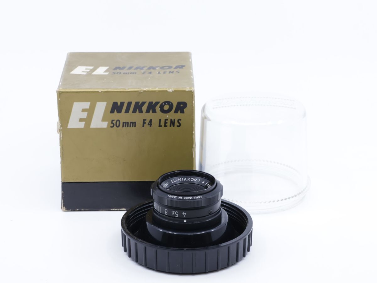 3955 Nikon EL-NIKKOR 50mm F4 引き伸ばしレンズ 元箱付き【カメラヤ】【送料700円】