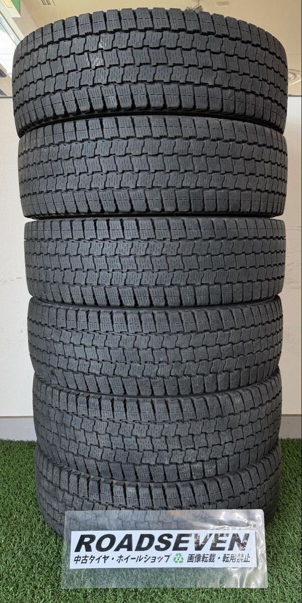 ◆205/70R16 111/109L LT 6本Set GOODYEAR ICENAVI CARGO 2023年製 溝約7.5mm~8.6mm程度 冬用 中古 ◆送料無料/一部地域を除く 