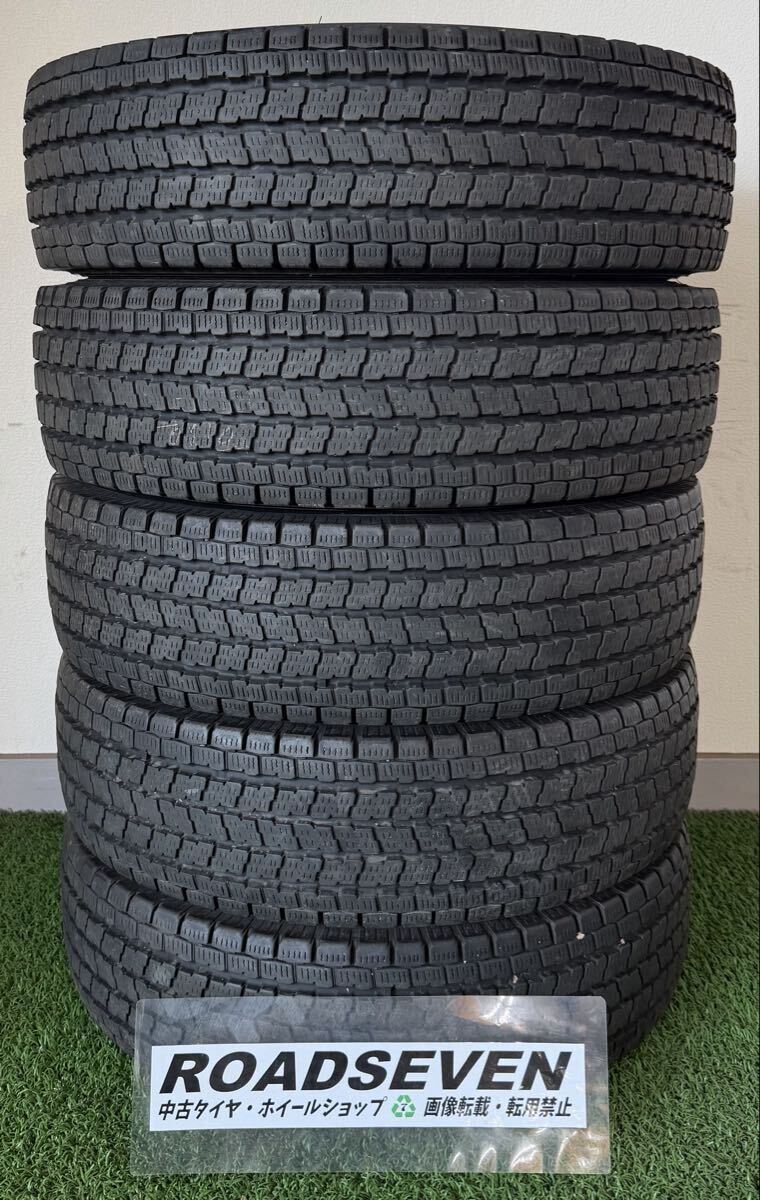 ◆225/75R16 118/116L LT 5本Set YOKOHAMA ice GUARD iG91 2022年製 溝約8.1mm~9.2mm程度 冬用 中古 ◆送料無料/一部地域を除く 