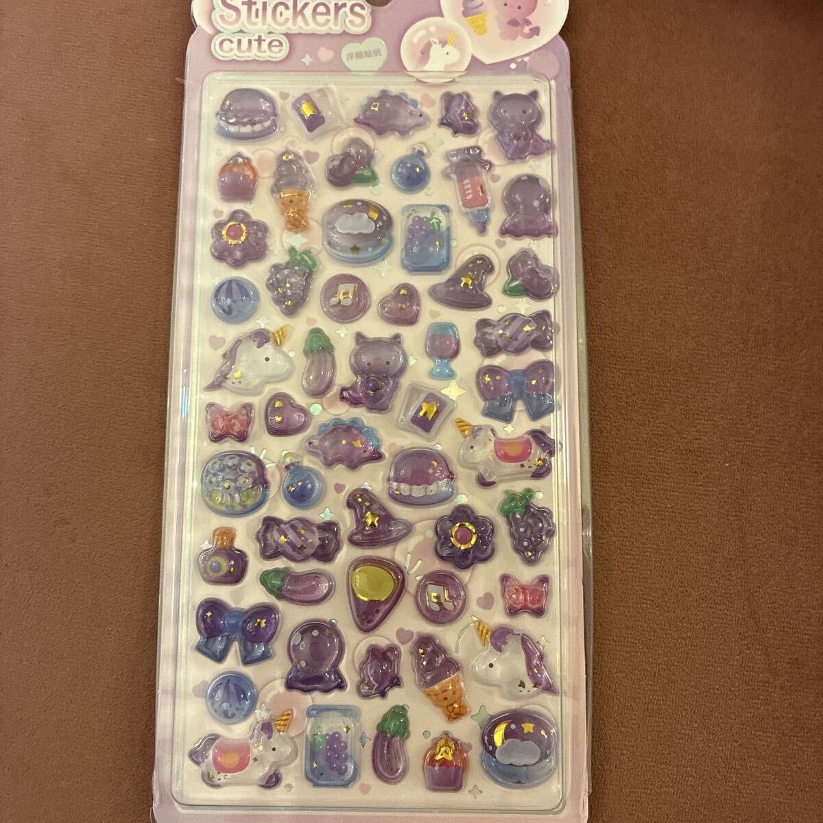 【新品】本物 ボンボンドロップシール うるちゅるポップシール ねこ　硬い　ポニー