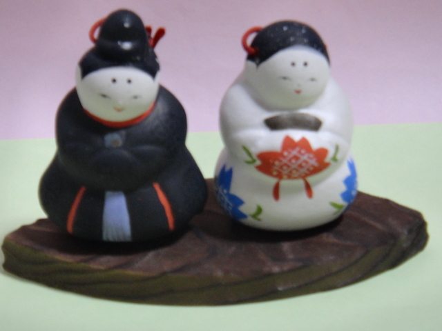 吉野雛　土鈴　吉野山　太田桜花堂製　郷土玩具　五月の女王