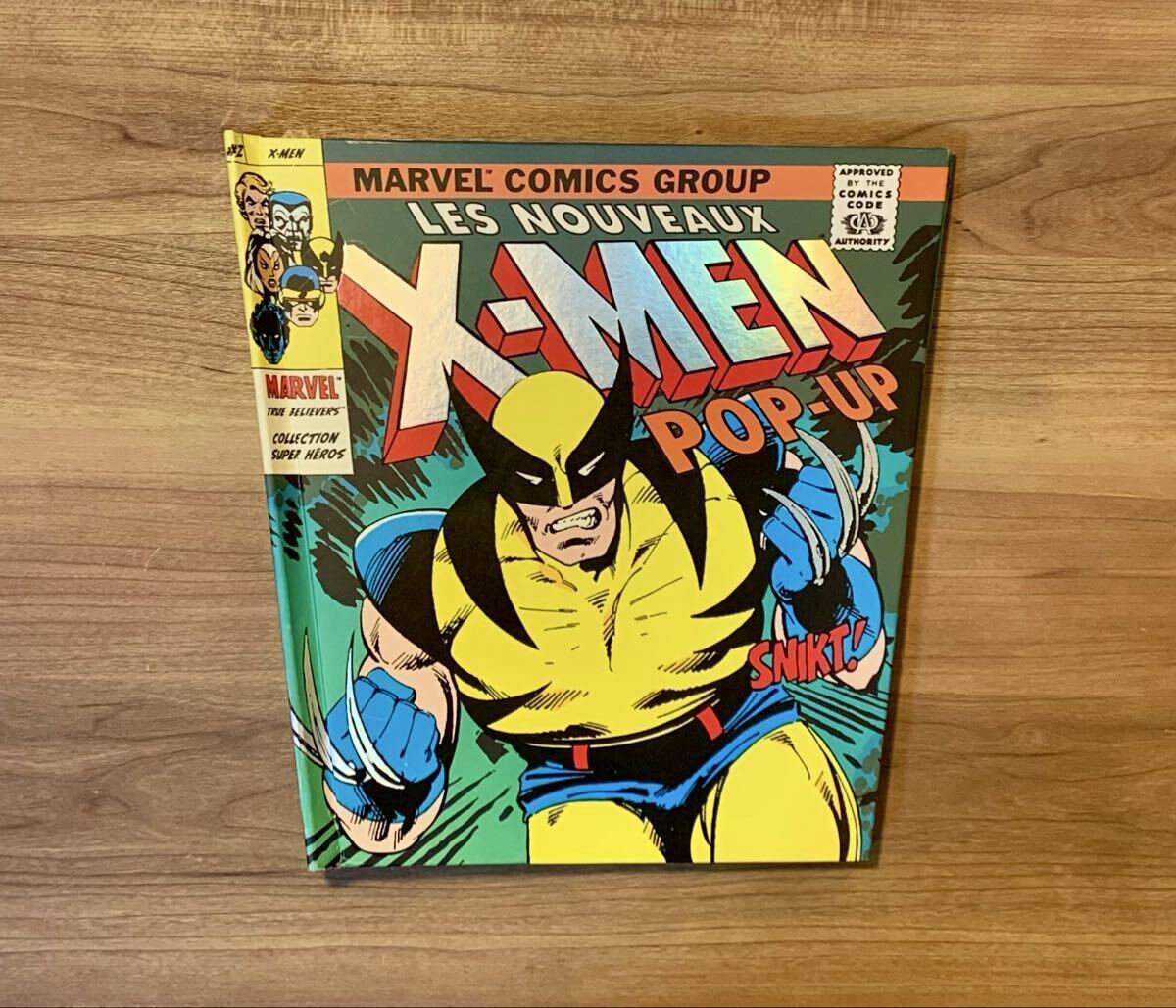 X-MENポップアップ絵本 MARVEL 洋書 飛び出す絵本 仕掛け絵本