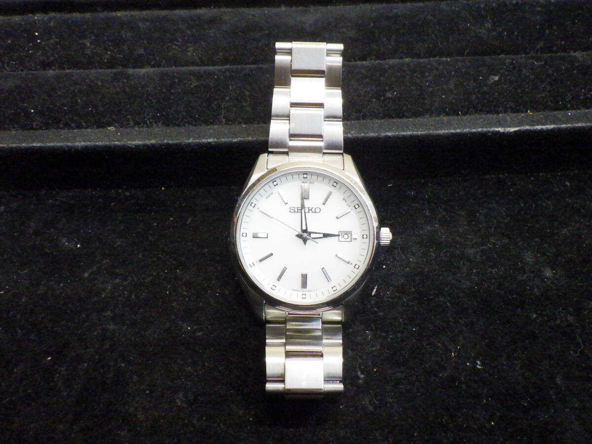 SEIKO セイコー セイコーセレクション　メンズ 電波ソーラー SBTM317 7B72-0AC0