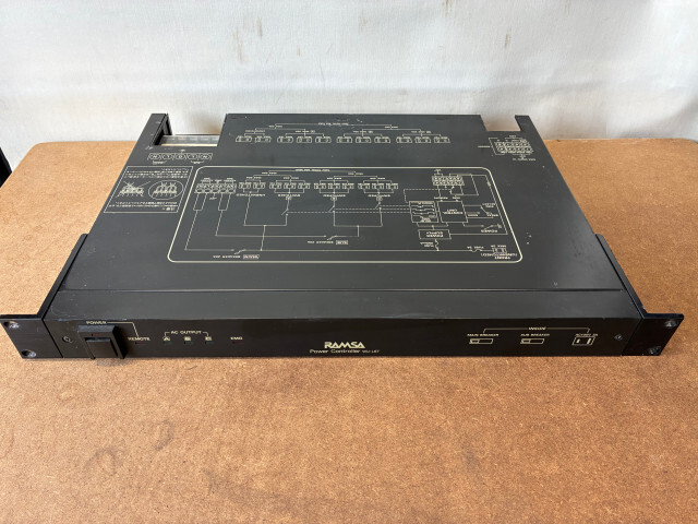 RAMSA POWER CONTROLLER WU-L67 の使用品 おまけつき