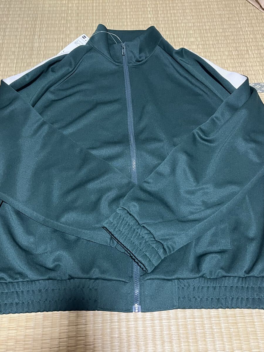 【新品未使用】ジーユー GU トラックジャケット L ジャージ グリーン