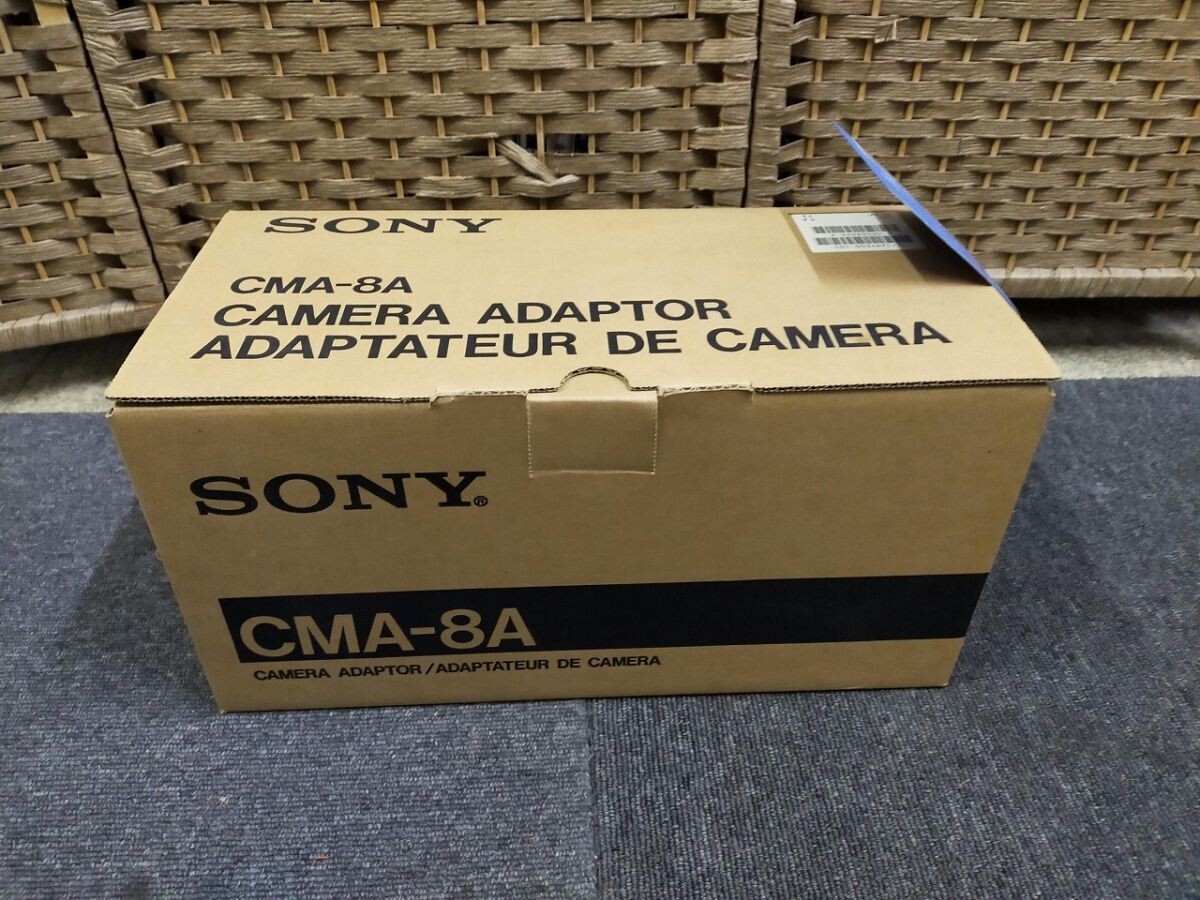 F01-20260328-03 SONY CMA-8A カメラアダプター 未使用 長期保管品 箱付 動作未確認