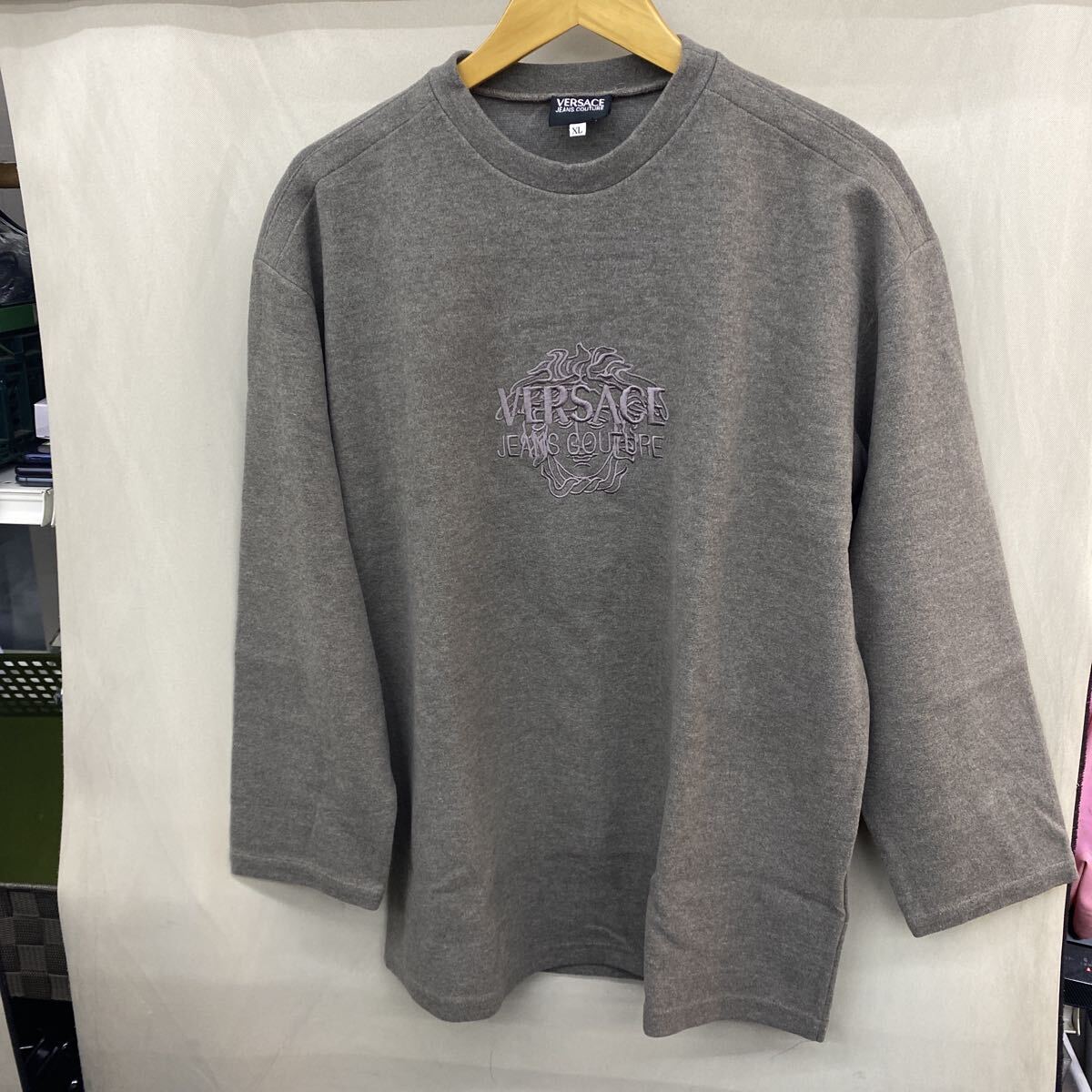 ヴェルサーチ メデューサ刺繍 長袖 トレーナー VERSARCE JEANS COUTURE ②