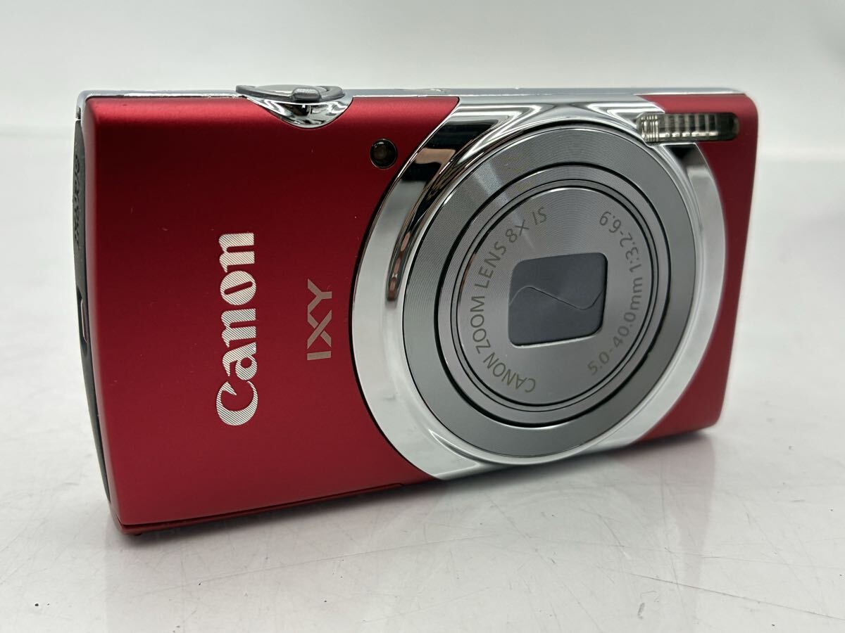 O【500円スタート】Canon IXY PC2053 コンパクトデジタルカメラ キャノン イクシー レッド カメラ 