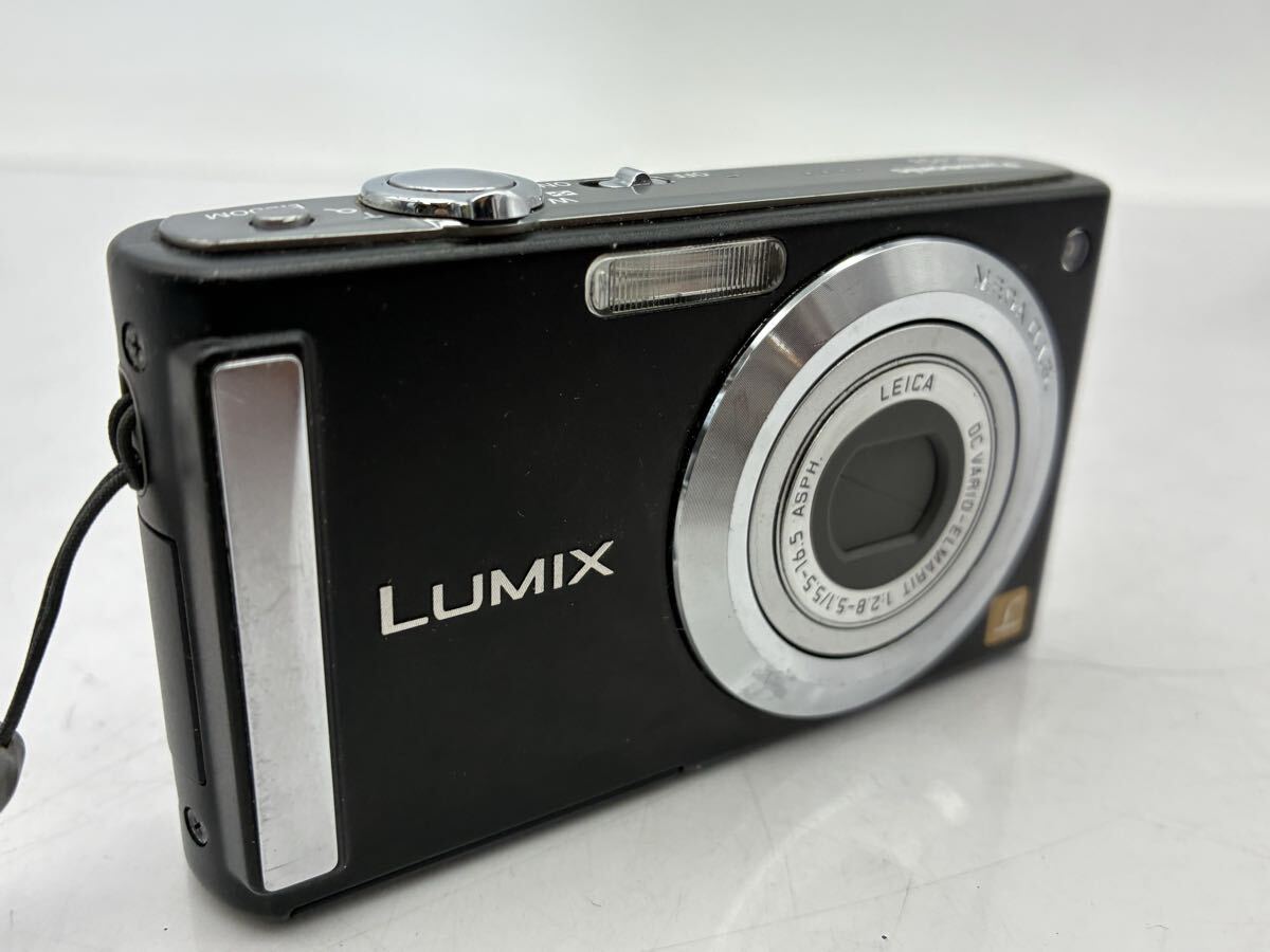 O【500円スタート】Panasonic LUMIX DMC-FS3 コンパクトデジタルカメラ パナソニック ルミックス ブラック コンデジ 訳アリ