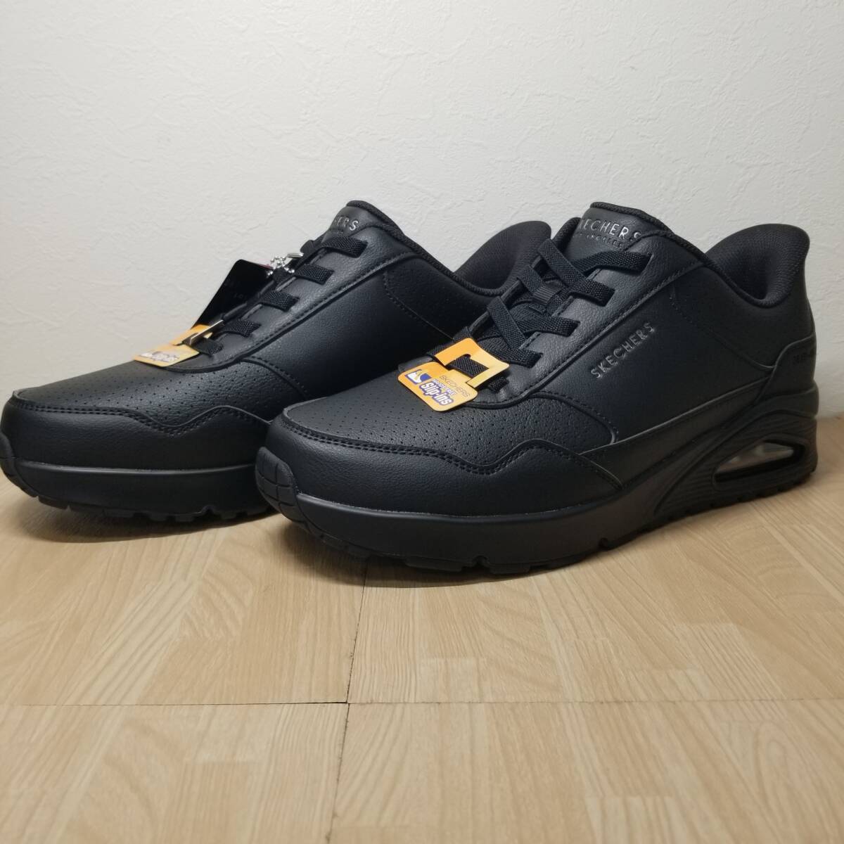 【HL283】送料無料・新品未使用！！スケッチャーズ SKECHERS スリップインズシューズ / UNO-BANKSIA LUXE / 定価13750円 27.0ｃｍ