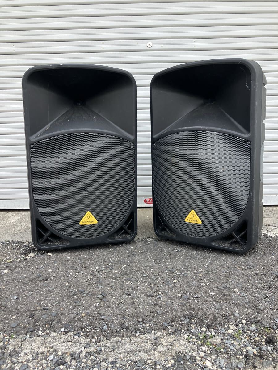 BEHRINGER (ベリンガー) B115D EUROLIVE Behringer ULMワイヤレス対応 PAパワードスピーカー　ペア