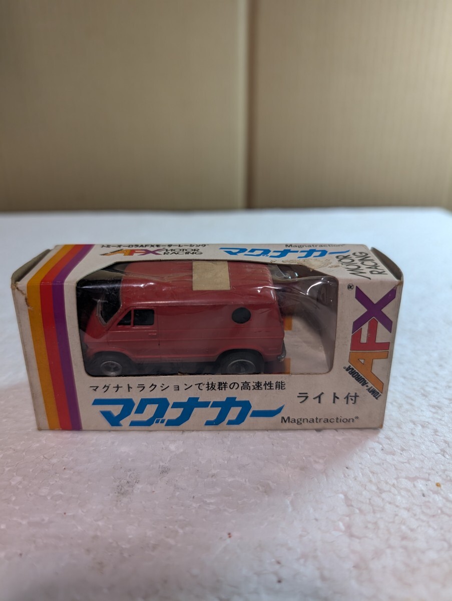 1970年代 TOMY トミー スロットカー スーパーマグナカー オーロラ AFX ダッジバン DODGE VAN シンガポール製