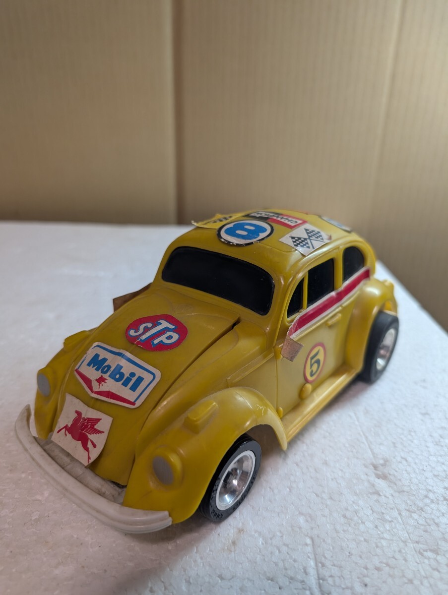 1972年 AURORA PRODUCS CORP MADE IN JAPAN フォルクスワーゲン VolkswagenBeetle ワーゲンビートル アンティーク玩具 