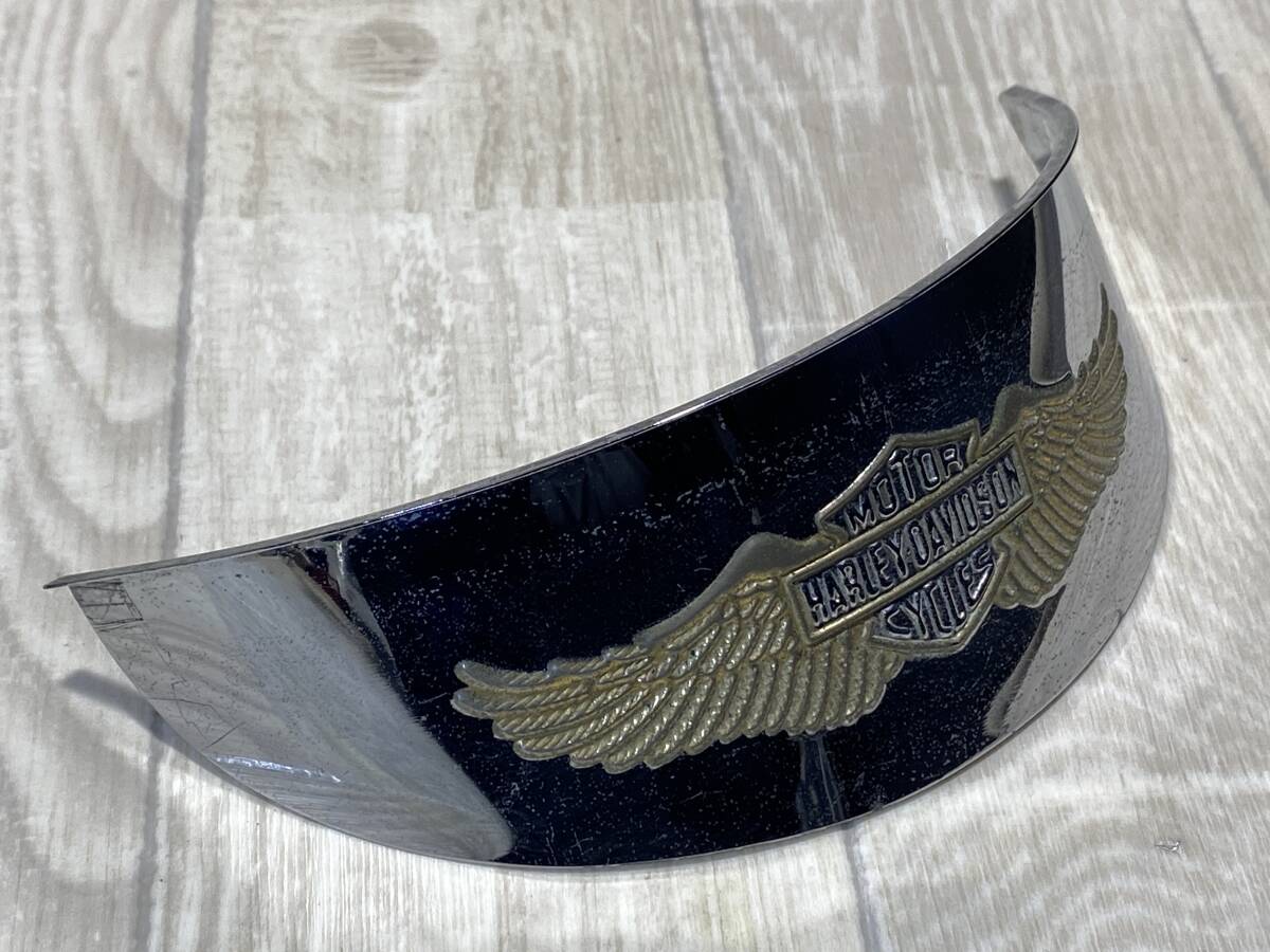 ☆HARLEY DAVIDSON 純正 パーツ イーグルウィング・ヘッドライト バイザー 【 未確認/ 現状品 】 （PN6C-156）