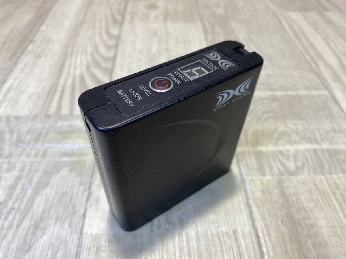 ☆セフト 空調服 リチウム イオン パワー ファン バッテリー 作業服　BTSP1 【 通電確認済/現状品 】 （PN6C-166）