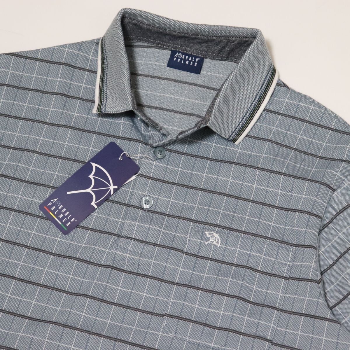 ○送料390円可能商品 アーノルドパーマー ARNOLD PALMER 新品 メンズ 半袖 ポロシャツ LLサイズ [8001522-78-LL] 一 三 参★QWER★