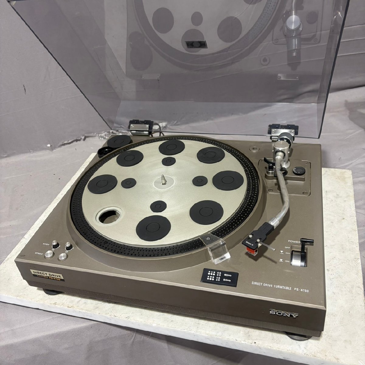 【C】 SONY PS-4750 ターンテーブル ソニー 3253528
