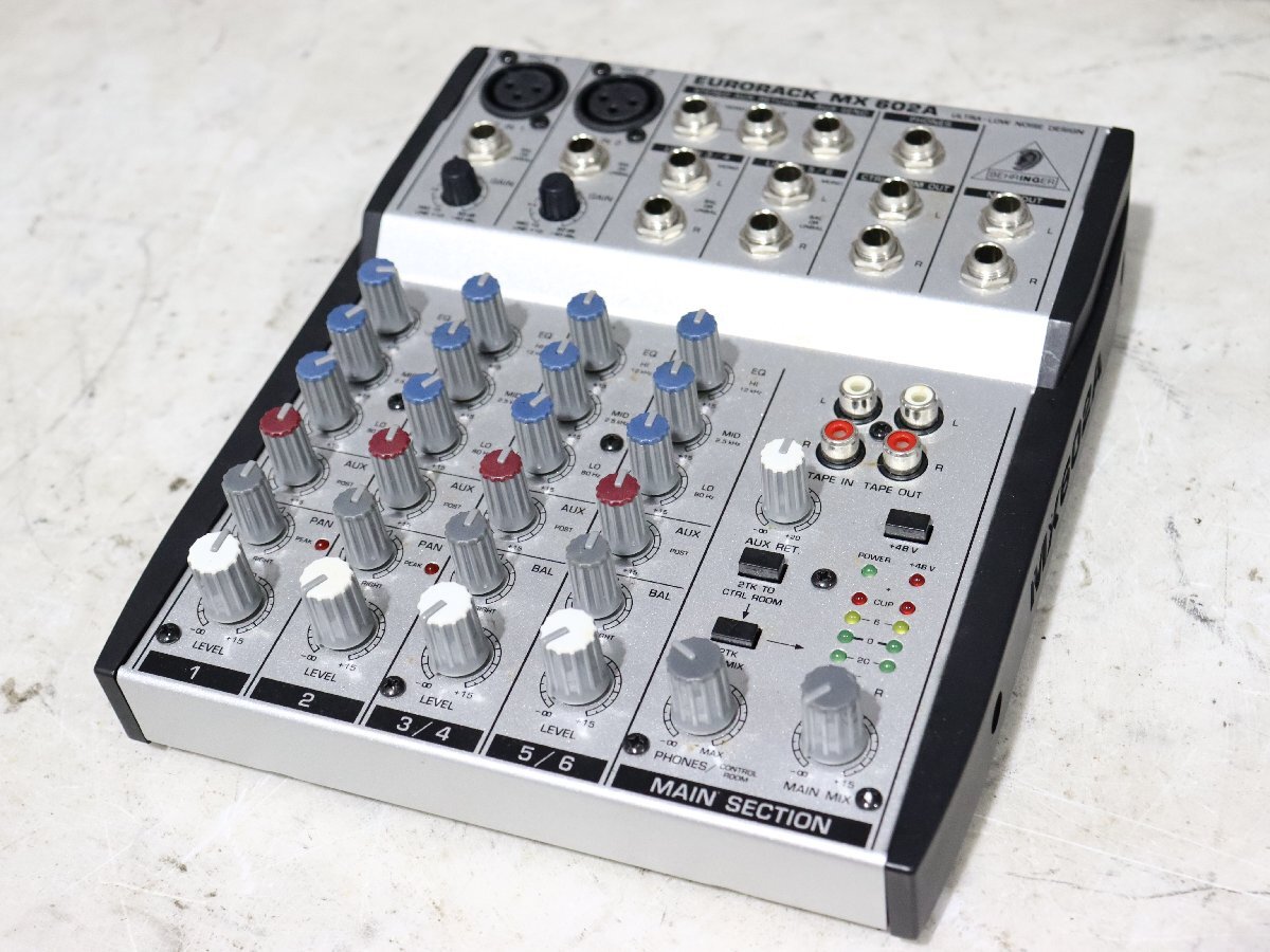 【G】 BEHRINGER EURORACK MX602A ミキサー ベリンガー 3253608
