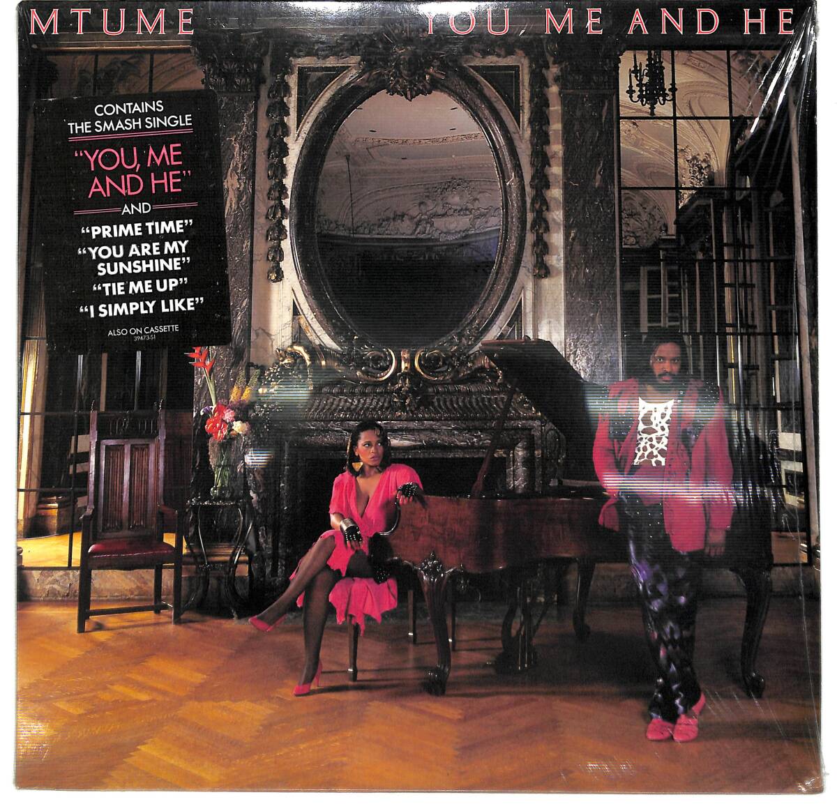 n0840/LP/米/ハイプステッカー付/Mtume/You, Me And He