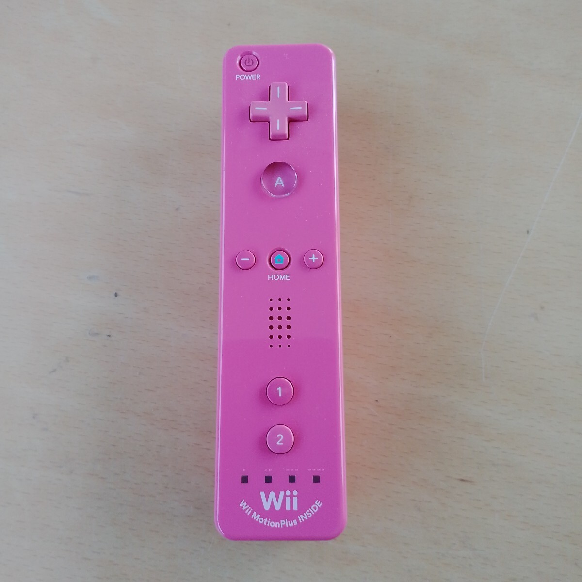 T◆(ジャンク品) Wiiリモコンプラス ピンク