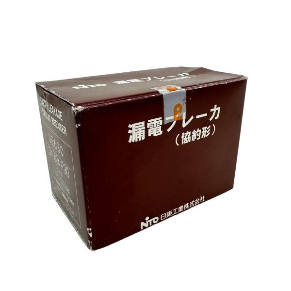 J1-120970R【未使用】漏電ブレーカ 協約形 3P60A F30 30mA GE63C 3P 60A F30