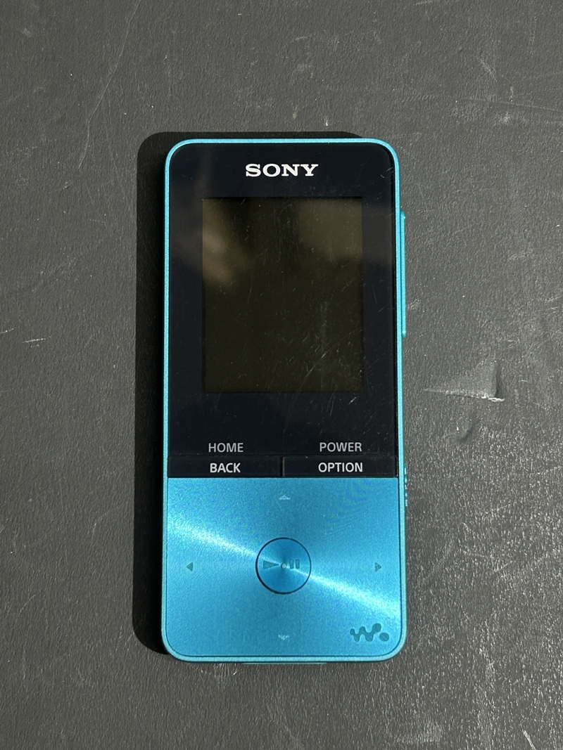 ● コレクター必見 SONY WALKMAN NW-S315 ソニー ウォークマン ブルー 青系 コレクション Hs136