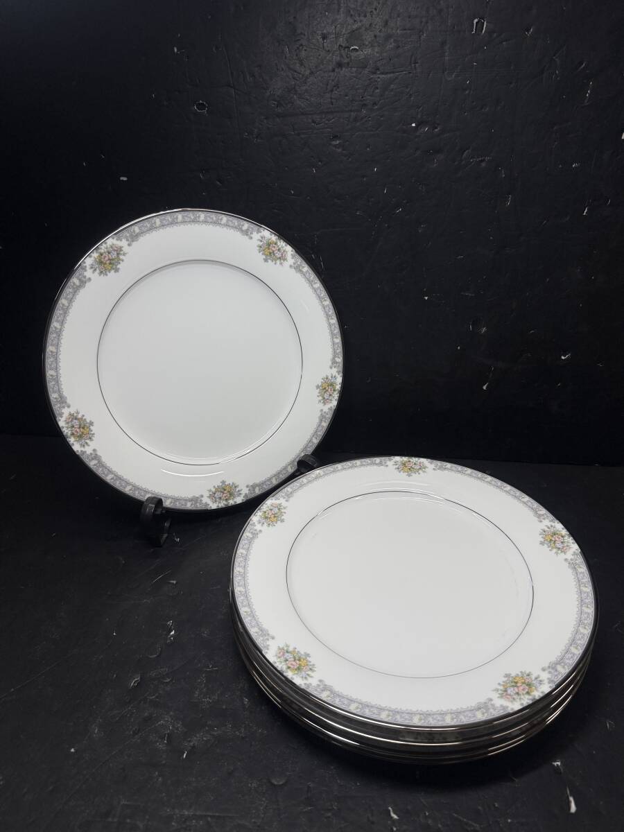 コレクター必見 ビンテージ Noritake VICTORIA PALACE ノリタケ ビクトリアパレス ディナープレート 5枚 洋食器 コレクション 現状品 Au905