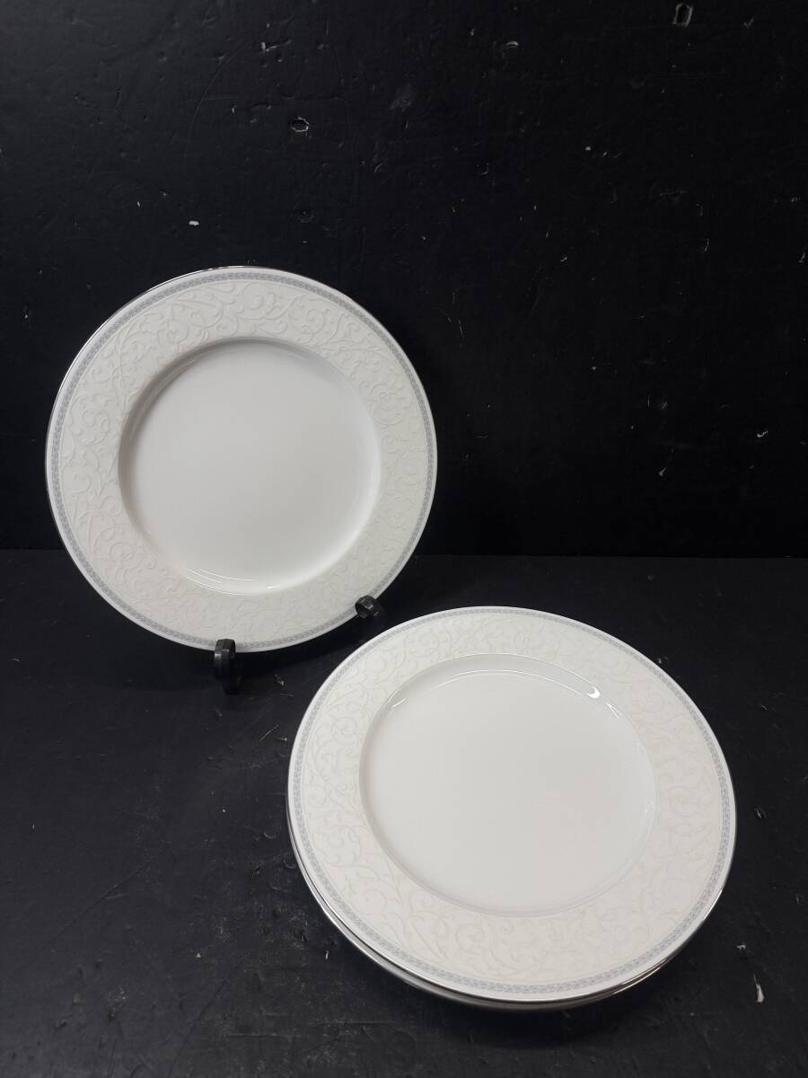 ★コレクター必見 ビンテージ Noritake BONECHINA ノリタケ ボーンチャイナ ディナープレート 5枚 洋食器 コレクション 現状品 Au907