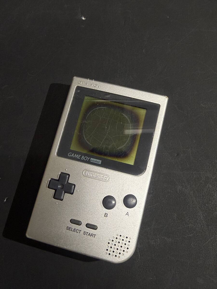 ★コレクター必見 ニンテンドー ゲームボーイポケット MGB-001 動作未確認 ジャンク コレクション 現状品 Au969